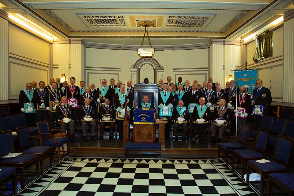 Corinthian Lodge No. 1382 - 150th anniversary meeting