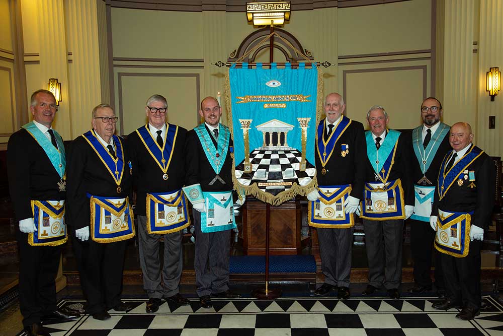 Corinthian Lodge No. 1382 - 150th anniversary meeting